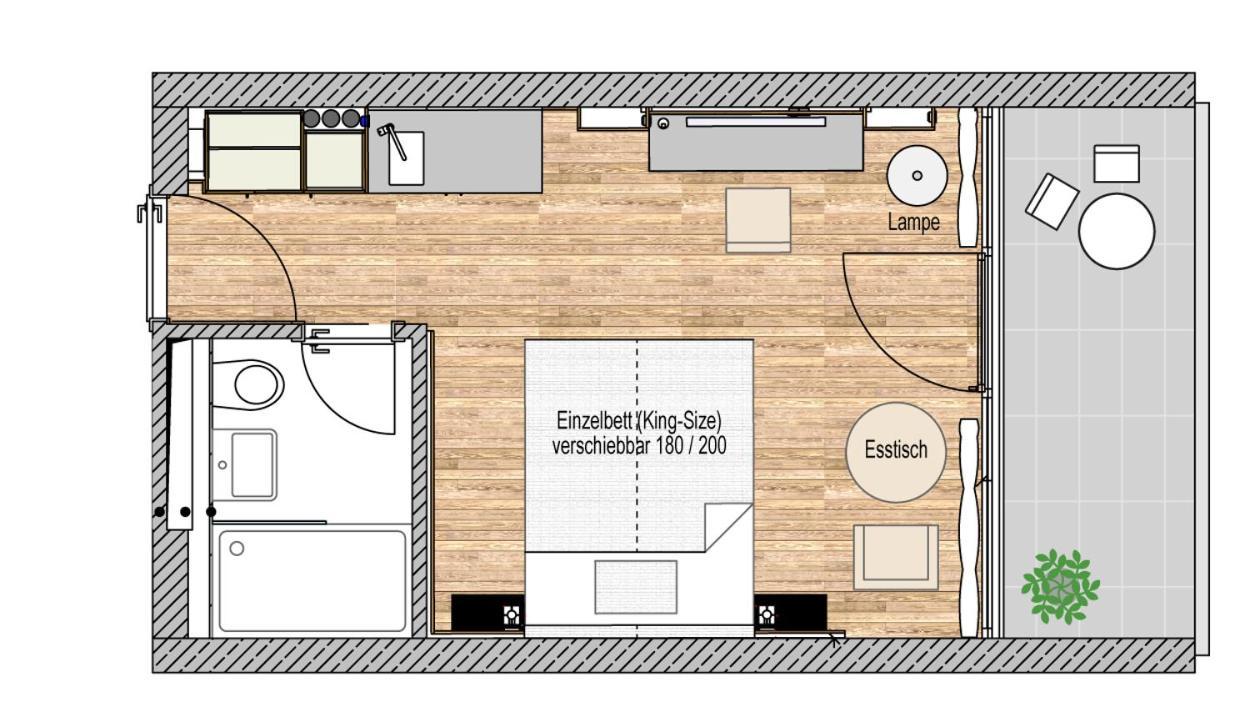 Boardinghouse Das Rundum باد ريشنهول الغرفة الصورة